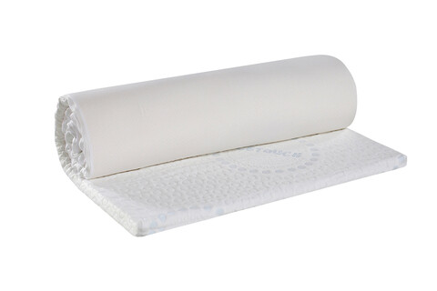 Topper Ice Touch 160x200 cm, memory foam Arctic Gel, 4 cm, husa detasabila, lavabila